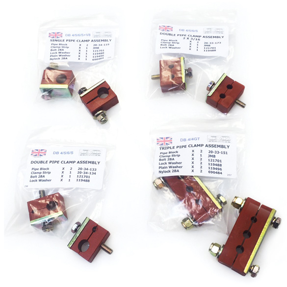JMB Brake & Fuel Pipe Clamps For Aston Martins by JMB Services