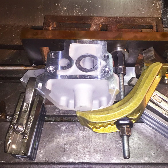 The Machining of Custom Oil Pump Body for Classic Heritage Aston Martins by JMB Services